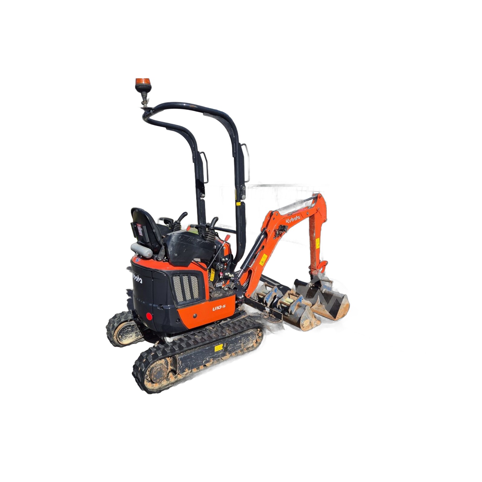 Kubota U10-5 – Mini-pelle sur chenilles – Occasion – 2023 – 495 h – Matériel BTP contrôlé livré partout en France 25
