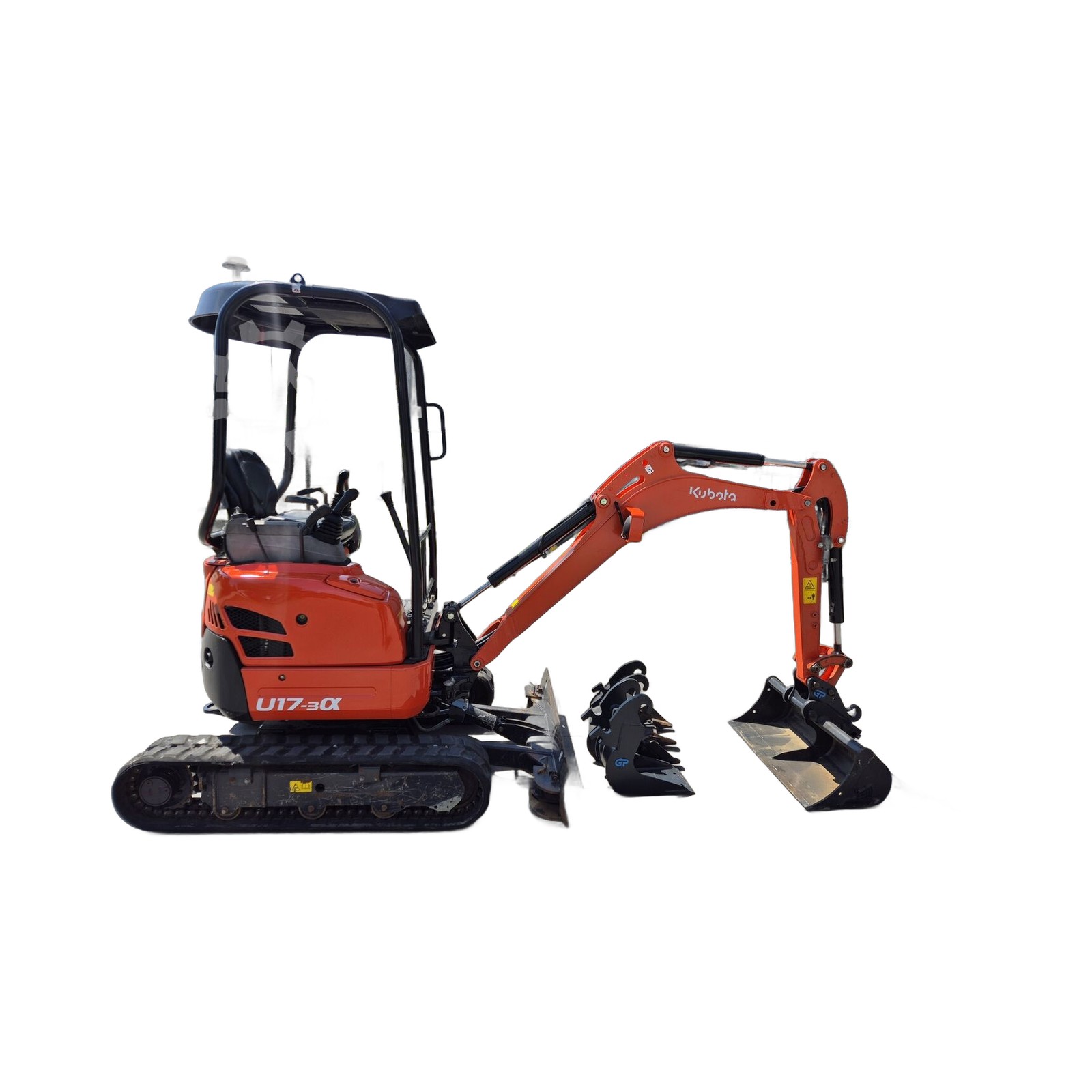Kubota U17-3α – Mini-pelle sur chenilles – Occasion – 2023 – 750 h – Matériel BTP contrôlé livré partout en France 2