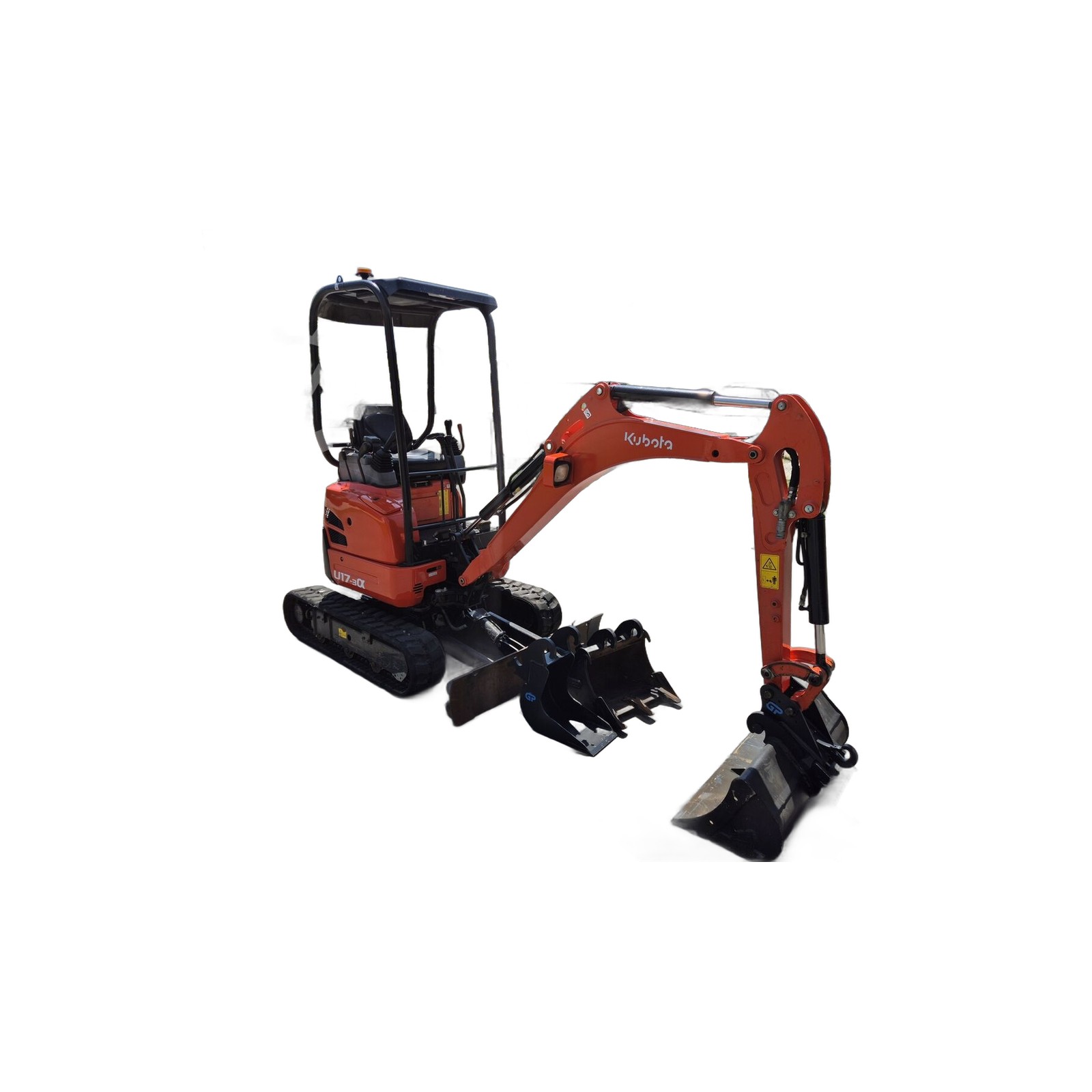 Kubota U17-3α – Mini-pelle sur chenilles – Occasion – 2023 – 750 h – Matériel BTP contrôlé livré partout en France 4