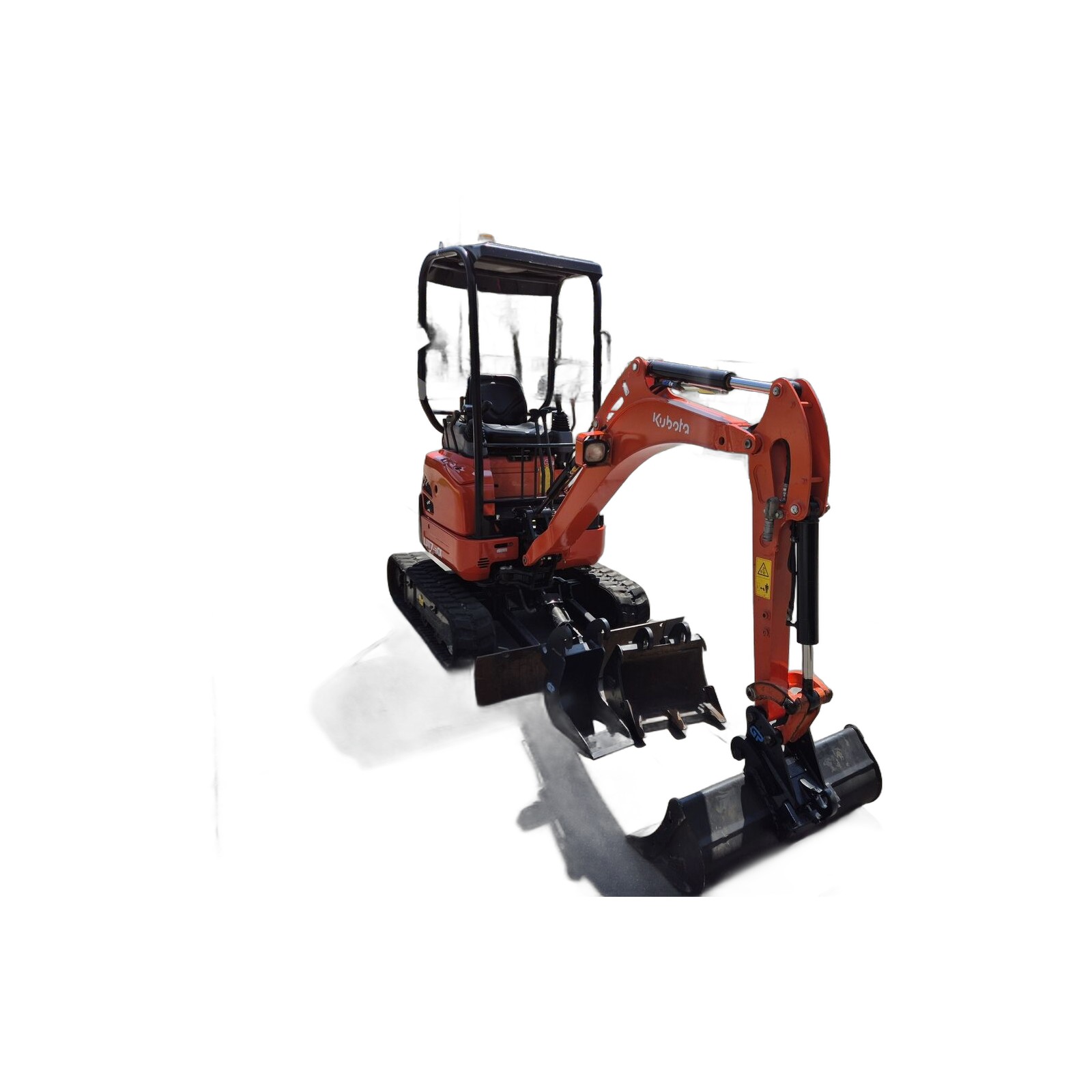 Kubota U17-3α – Mini-pelle sur chenilles – Occasion – 2023 – 750 h – Matériel BTP contrôlé livré partout en France 5