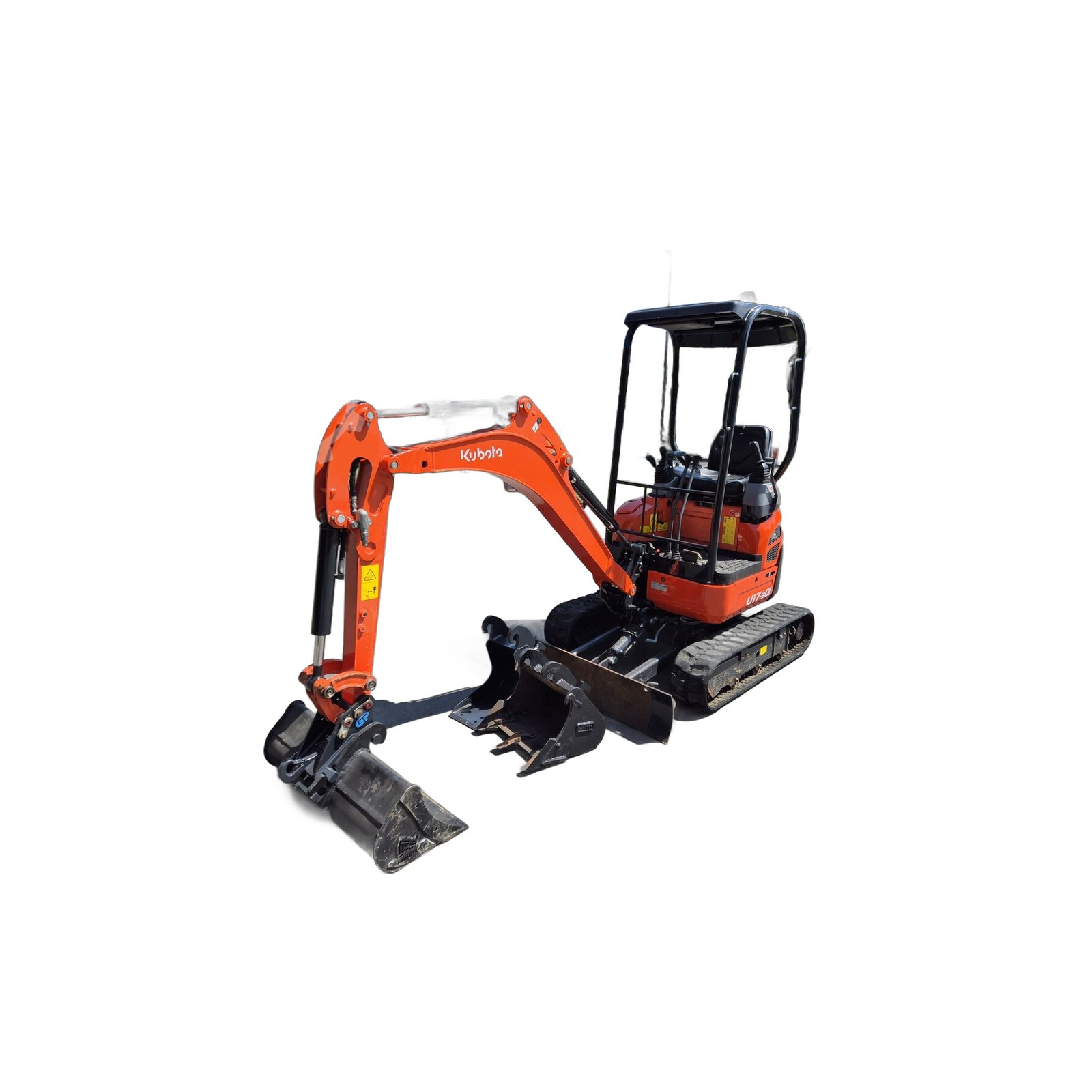 Kubota U17-3α – Mini-pelle sur chenilles – Occasion – 2023 – 750 h – Matériel BTP contrôlé livré partout en France 9