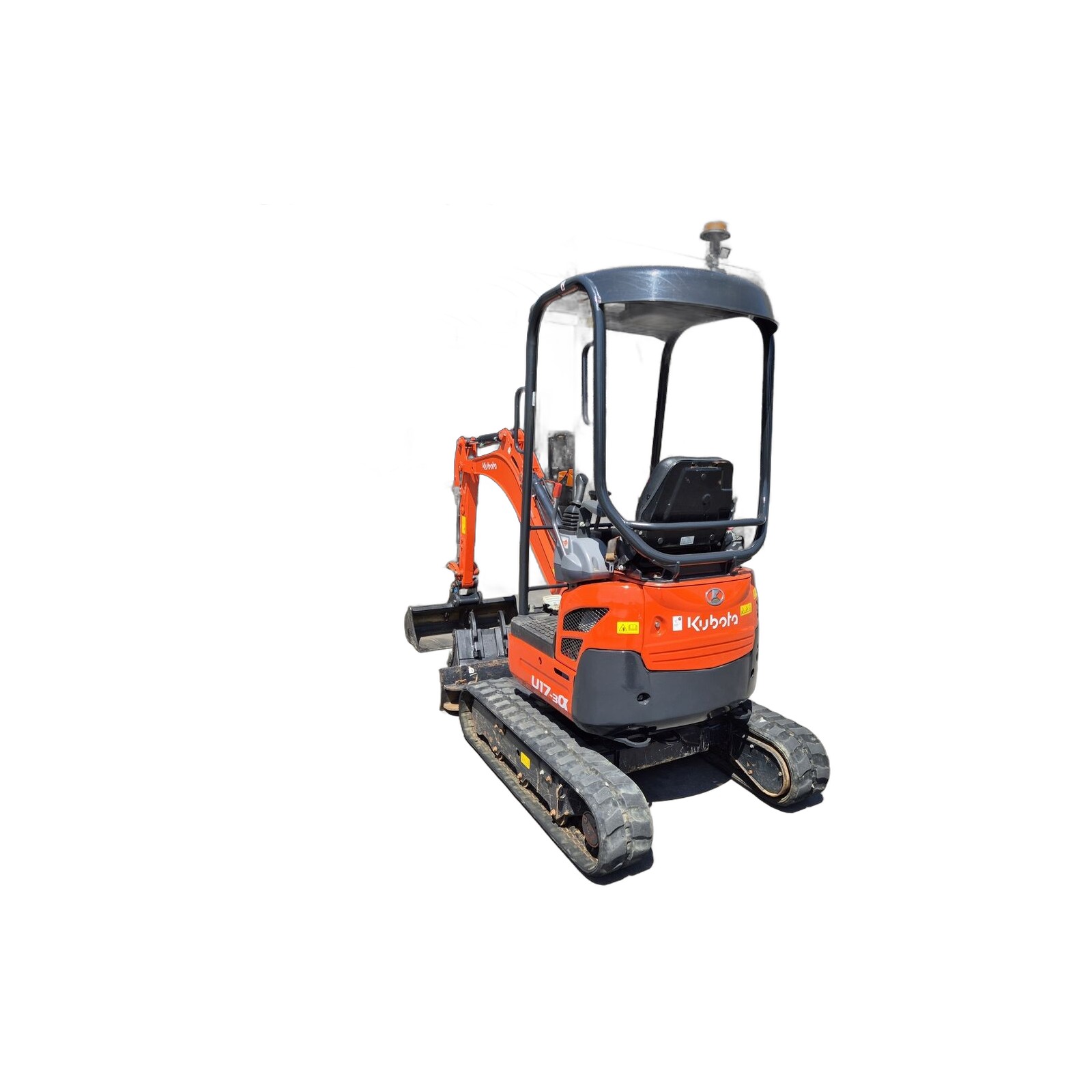 Kubota U17-3α – Mini-pelle sur chenilles – Occasion – 2023 – 750 h – Matériel BTP contrôlé livré partout en France 18