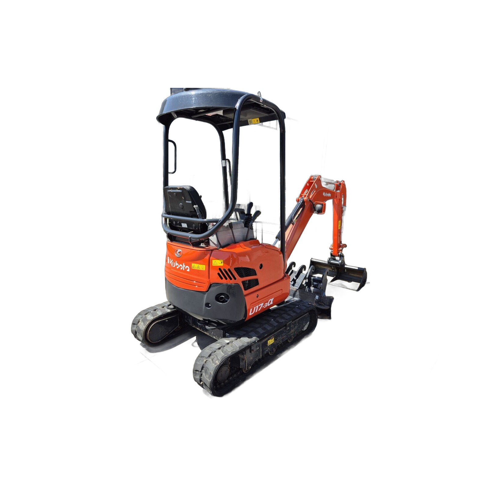 Kubota U17-3α – Mini-pelle sur chenilles – Occasion – 2023 – 750 h – Matériel BTP contrôlé livré partout en France 21