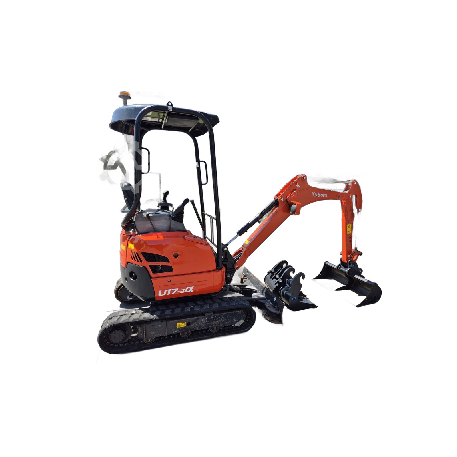 Kubota U17-3α – Mini-pelle sur chenilles – Occasion – 2023 – 750 h – Matériel BTP contrôlé livré partout en France 23