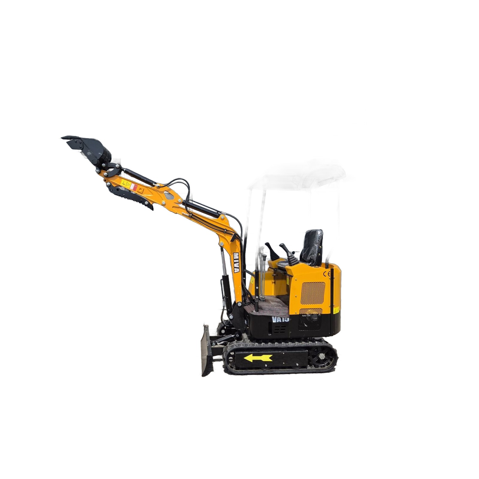 Miva VA15 – Mini-pelle sur chenilles – Occasion – 2026 – 1 500 kg – 10 kW (13,6 ch) 13