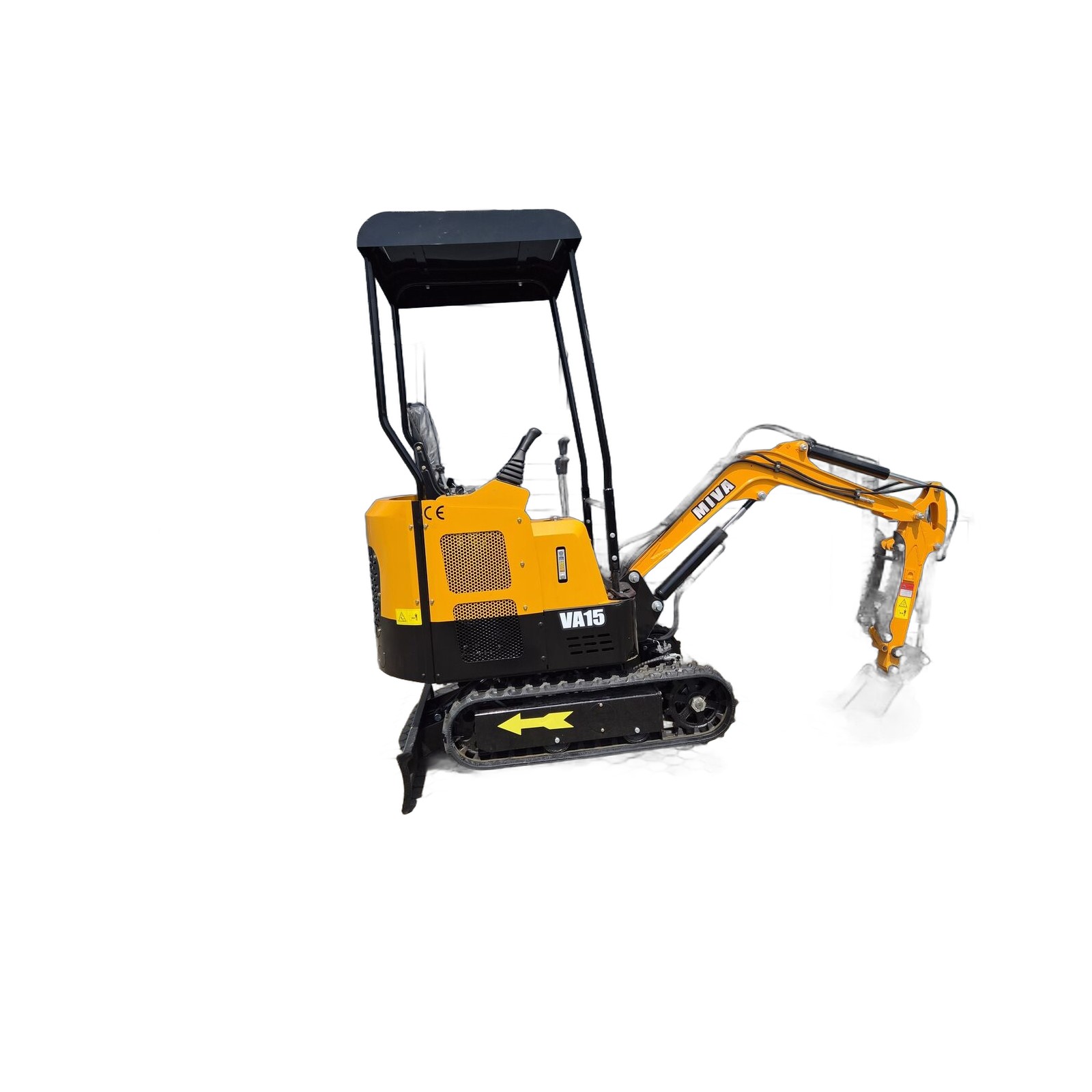 Miva VA15 – Mini-pelle sur chenilles – Occasion – 2026 – 1 500 kg – 10 kW (13,6 ch) 15