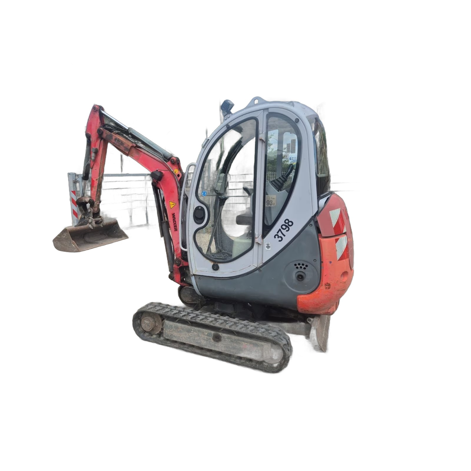 Neuson 1503 RD – Mini-pelle sur chenilles – Occasion – 2008 – 3540 h – 1 705 kg – 13,2 kW 2