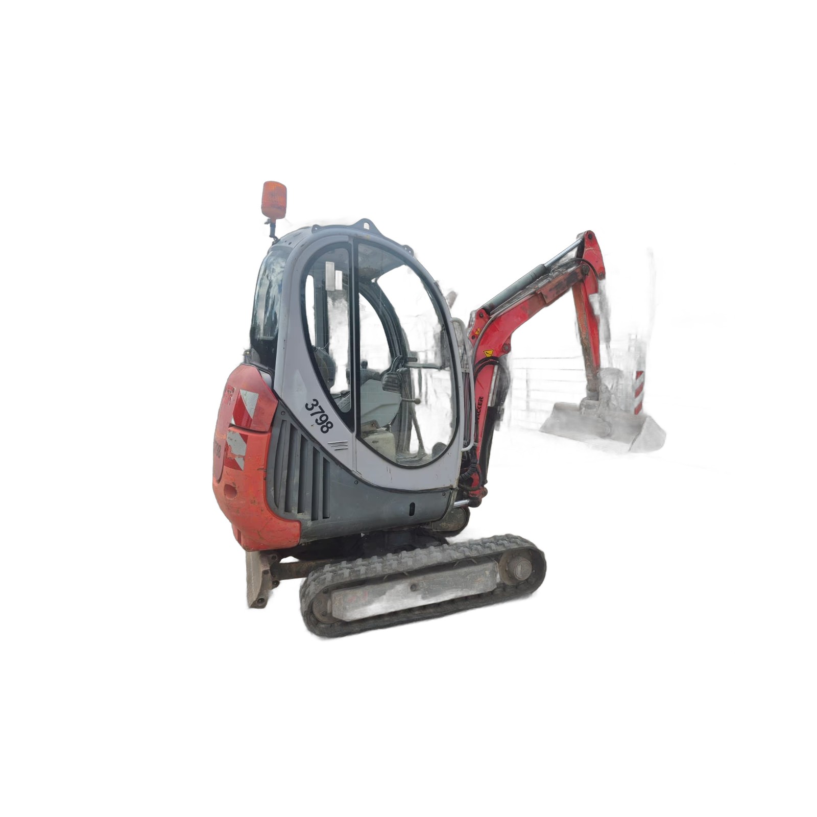Neuson 1503 RD – Mini-pelle sur chenilles – Occasion – 2008 – 3540 h – 1 705 kg – 13,2 kW 3