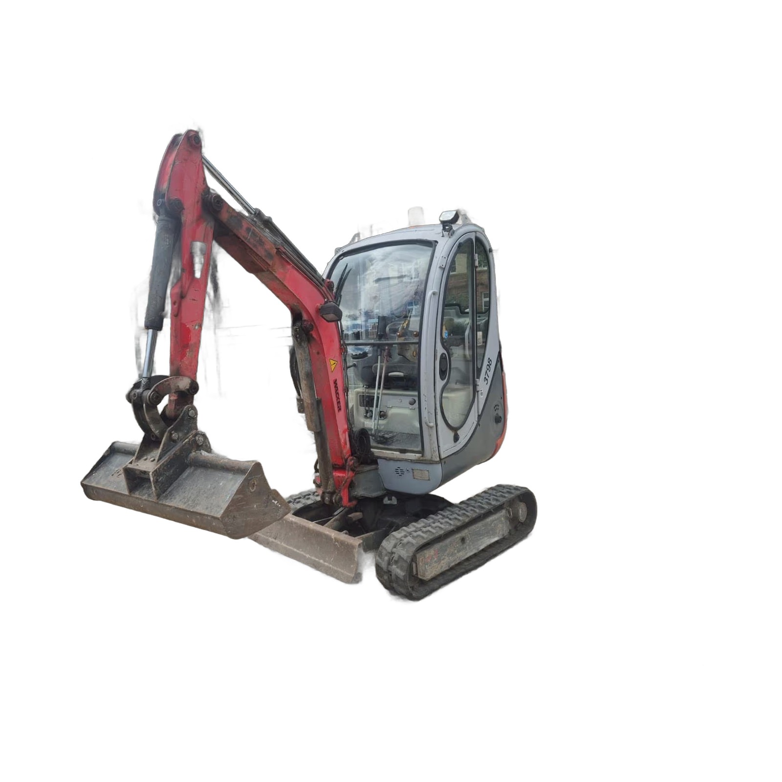 Neuson 1503 RD – Mini-pelle sur chenilles – Occasion – 2008 – 3540 h – 1 705 kg – 13,2 kW 10
