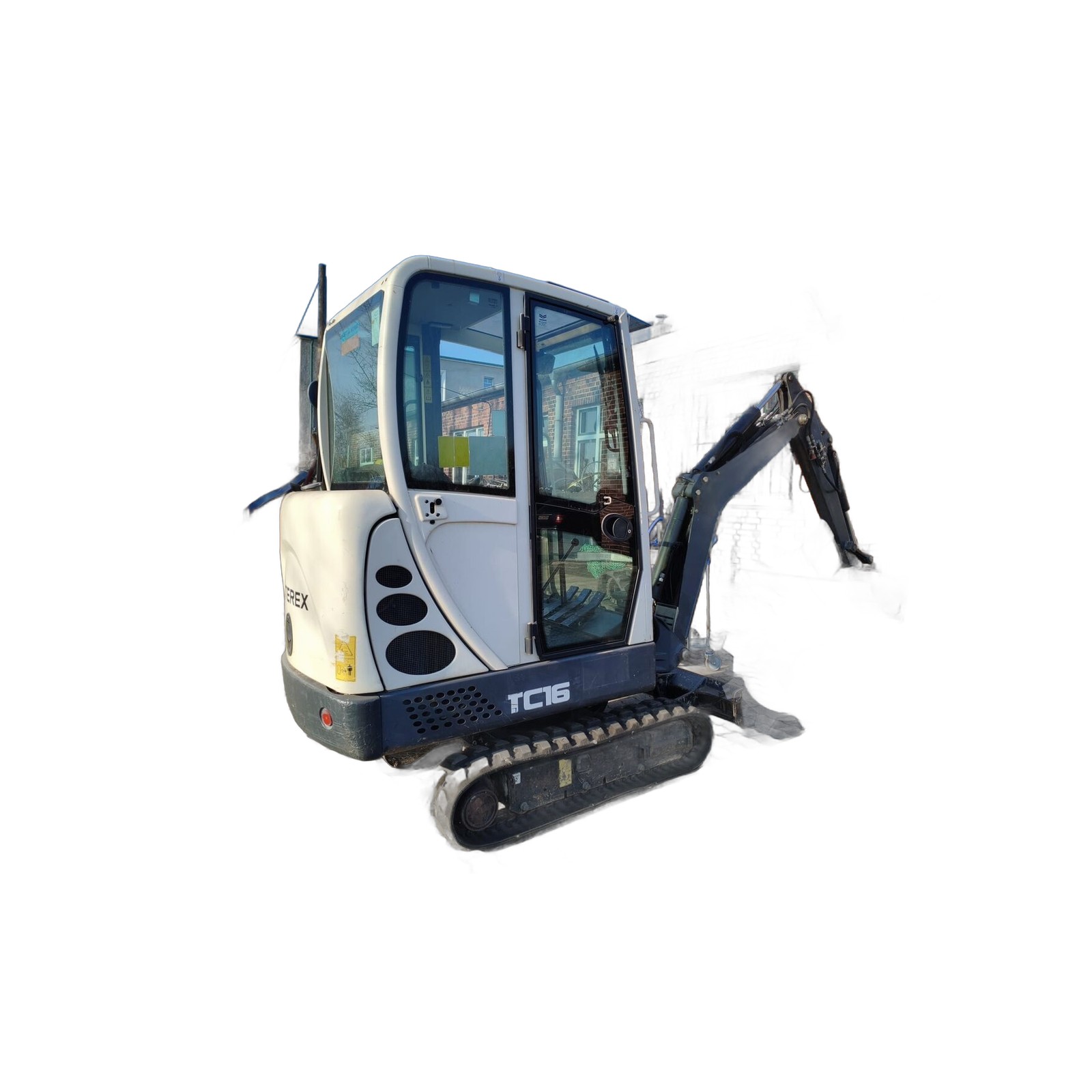 Terex TC16 – Mini-pelle sur chenilles – Occasion – 2014 – 3254 h – Matériel BTP contrôlé livré partout en France 10