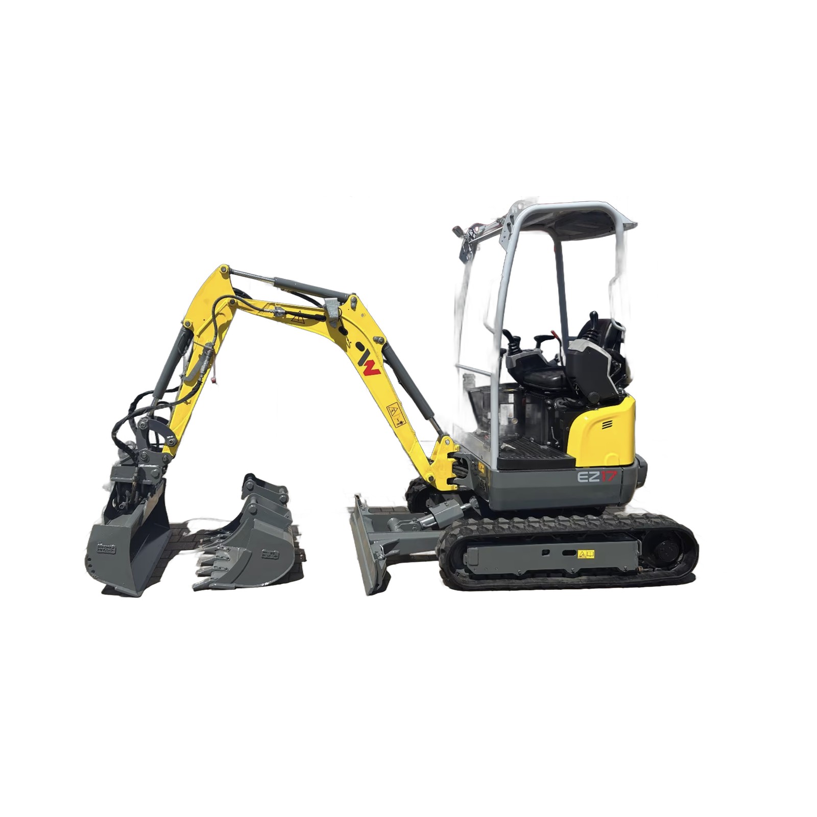 Wacker Neuson EZ17 – Mini-pelle compacte – Occasion – 2022 – 752 h – Matériel BTP contrôlé livré partout en France 3
